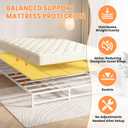 Bunkie Board King Size (76x80)，Heavy Duty Bed Boards