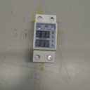 Double LED Display Single Phase Adjustable Voltage Current Protector Voltage Protective Device AC230V 63A x 36 x 60mm
