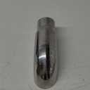 Exhaust tip -2.5'' Inlet Bolt on Turn Down Design - Stainless Steel Car Muffler Tips 2.5" ID x 3"OD x 9"L