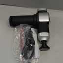 Deep Tissue Massage Gun, Portable Percussion Muscle Massager with 30 Speeds & 6 Attachments, Handheld Electric Back & Neck Massager for Pain Relief (Black)