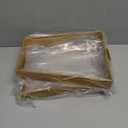 12 Inch Trapezoid Table Legs Gold, DIY Furniture Metal Legs for Coffee Table, Bench Stool Cabinet Furniture Feet - Set of 2