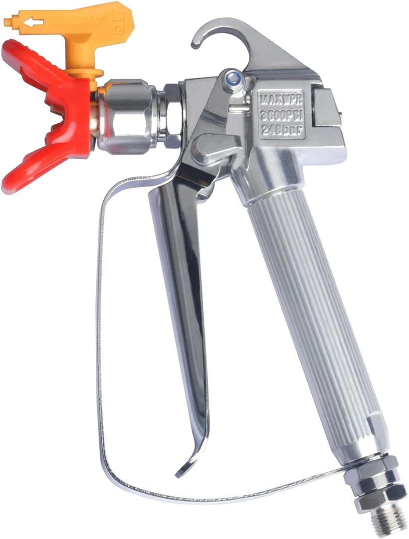 Airless Paint Spray Gun High Pressure 3600PSI with 517 Nozzle Tip,for Graco Titan Airless Hose Sprayers.(JW-122532)
