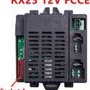 RX23 12V 2.4G Bluetooth Remote Control and Receiver, for Kids Ride On Toys, Control Box Motherboard Accessories Ride On Car Replacement Parts