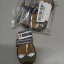 Hcpet Dog Shoes for Large Dogs, Waterproof Dog Booties for Small Medium Dogs, Anti-Slip Dog Boots & Paw Protectors for Hot Pavement Winter Snow Hiking with Reflective Straps Khaki Size 1 (#1 (Width 1.37 inch) for 10-23 lbs)