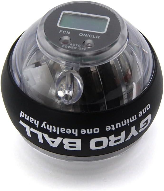 Torque Ball Hand Exerciser - Auto-Start Wrist Power Gyro Ball with LED Lights, Forearm & Grip Strength Trainer
