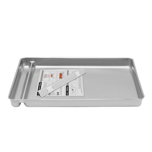 TonGass 304 Stainless Steel Reusable Cat Litter Box Tray Compatible with PetSafe ScoopFree Self-Cleaning Cat Litter Box Stainless Steel Automatic Litter Box Tray for Cats