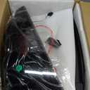 LED Tail Lights Pair Compatible with Chevy Avalanche 1500/2500 2002-2006 (4-Door Crew Cab) Rear Taillights Assembly, Black Housing Smoked Lens