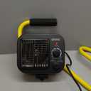 VEVOR Greenhouse Heater, 1500W PTC Fast Heating With Overheat Protection, 3-Speed Setting Small Grow Tent Fan, Electric Portable for Green House, Flower Room, Workplace