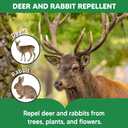 Deer Repellent for Plants, Rabbit Repellent Outdoor, Deer Deterrent for Yard, Bunny Repellent, Deer Away, Keep Rabbits Out of Your Garden, Safe for Family, Pets and Plants, 8 Packs