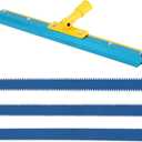 Notched Squeegee for Self Leveling, Cement Floor Leveling Tool Self-Leveling Floor Squeegee Construction Tool with 3 Racks