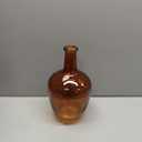 Bfttlity Clear Glass Vase Tall Farmhouse Vase for Branches Glass Vases for Centerpieces in Home Decoration (M-Amber)