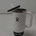 Hydro Flask 32 Oz Travel Tumbler with Handle, Lid and Straw - Insulated Stainless Steel in 32 Oz White