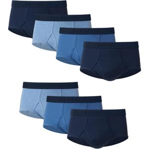 Hanes Men's Underwear Briefs Pack, 7-Pack, Sexy Men's Underwear, Cool & Breathable Cotton Underwear, Wicking (Black, Small)