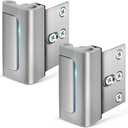 Home Security Door Reinforcement Lock Child proof High Security Door Lock Front Door Locks for Kids Safety Withstand 800lbs Door Latch Lock Christmas Gifts Stocking Stuffers for Men Women Adults Elder