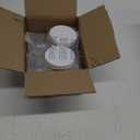 JARMING COLLECTIONS 32oz Extra Wide Mouth Glass Storage Jar with BPA-Free Plastic Lid  Quart Size Airtight Mason Jar for Kitchen, Pantry, and Food Storage (Set of 2)