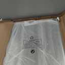 28x36 Inch Large Brushed Nickel Bathroom Mirror, Premium Aluminum Anti-Rust Frame, HD Wall Mounted Decorative Mirror, Oversized Rectangle for Double Vanity and Master Suite