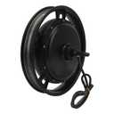 Focket Brushless Hub Motor, 500W to 3500W 48V 90V Gearless High Power Torsion 16 Inch Wheel Hub Motor, Disc Brake with Double Hall for Electric Motorcycle Scooter