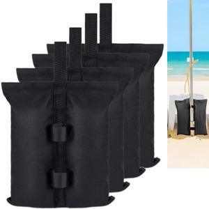 160LBS Canopy Tent Weights Set of 4 Empty Sand Bags for Canopy Tent Legs, Weights Sand Bags for Umbrellafor Outdoor Gazebos, Weights for Canopy Tent Legs,Umbrellas, Sunshades & Patio Furniture