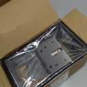 Double Din Installation Kit, Universal Double DIN Installation Cage Kit for Slot Metal Car Stereo Radio Mounting Frame, Compatible for Passat/MK3/Jetta Panel Frame