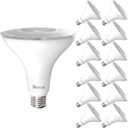 Sunco 12 Pack Outdoor Flood Light Bulb LED PAR38, Exterior Spotlight Bulbs, Weatherproof, 1050 LM, 13W (100W Equivalent), 6000K Daylight Deluxe, Wet Rated, Dimmable, E26 Base UL