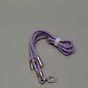 TORRAS Phone Lanyard Crossbody with 2 Phone Tabs, Adjustable Anti Theft Phone Strap for All Phones, Premium Metal Buckles, Skin-Friendly, Universal Cell Phone Neck lanyard for Women and Men, Purple