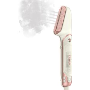 Conair Steam Stylist | Press Iron & Steamer - Great for Home, Office, or Travel | 3-in-1 Steam Iron for Quick Wrinkle Removal | Dry Cleaner-Quality Creasing and Pressing Made Easy, One Size, White 