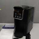 SHARDOR Single Serve Coffee Maker 2.0, Hot and Iced Coffee Machine for K Cup Pods & Ground Coffee, 6 to 14 oz Brew Sizes, 50 oz Removable Water Tank, Bold Brew Setting, Stainless Steel, Black