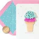Papyrus Birthday Card (Double Scoop)