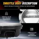 Throttle Body S20068 Fit For 2011-2017 Ford Mustang Explorer Edge MKX 2013-2017 Taurus Flex F-150 2015-2017 Transit-150/ Transit-250 / Transit-350 2013-2016 Lincoln MKS MKT MKZ