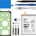 Replacement for Samsung Galaxy Note 10 Battery,3700mAh High Capacity Battery fit for Samsung Galaxy Note 10 Plus Model (SM-N970F/DS/U/U1/W/0/DS/N SM-N971U/N) with Repair Tool Kits,EB-BN970ABU