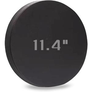 Black Cardstock 11.4 Inches - 250 GSM Paper Circle, Perfect for Crafts, Scrapbooking, Disposable Placemats, Making Signs & DIY