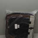 DONORO Dog Kennels and Crates for Medium Dogs, Portable Pop Up Indoor Pet Cage with Sturdy Wire Frame, Collapsible Travel Crate Soft Sided Cat Bag Escape Proof (Brown, 28.0" L x 18.0" W x 22.0" H)