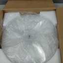 Bevenus Low Profile Ceiling Fans with Lights,27.2 Black Modern Dimmable Flower Shape Ceiling Light Fan with Remote Control/app Control,Timing 6 Gear Speeds Fan Ceiling Lamp