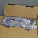 Homemate Electric Heated Blanket Twin Size - 62"x84" Heating Blanket Twin Size 1/2/4/6/8 Hours Auto-Off 10 Heat Level Over-Heat Protection Flannel Sherpa ETL Certification (01 - Light Grey)