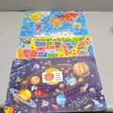 QUOKKA Puzzles for Kids Ages 4-6 - 3 Set Toddler Kids Puzzles Ages 3-5 - Learning United States Games for Childrens 6-8 - Educational Toys for 3 Year Old Boys and Girls - Award Winning (1. Wood Maps X3)