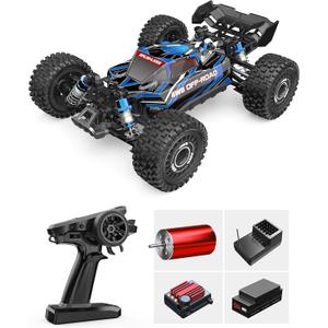 MJX Hyper GO 16207 with 3S Battery 1/16 RTR Brushless RC Cars, 62KM/H Fast RC Truck, 4WD All-Road Remote Control Cars for Adults,Electric Powered Hobby RC Buggy Gift for Adult