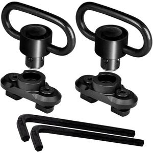2 x QD Swivels,Quick Detachable Sling Swivels,Sling Attachments Sling Swivel Studs (1.25inch QD Swivel Mounts(2pcs))