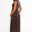 Petal & Pup Women's Cara Maxi Dress (Brown, XL)