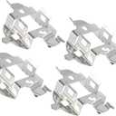 4pcs H7 Car LED Headlight Bulb Retainer Adapter Base Holder Socket for Volkswagen Sagitar Durable Material