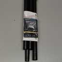 Shower Curtain Rod Adjustable 30-80" with Holder, Anti-Rust Shower Rod & Spring Tension Shower Rod No Drill, Black Shower Curtain Rod for Bathroom Tension Rod