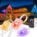 200FT Permanent Outdoor Lights, 120 LED Smart RGB&IC Outdoor Eave Lights with App/Remote, 209 Scene Modes, IP67 Waterproof Outside Light for House Party Christmas Decor