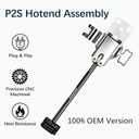 Original P2S Hotend Heating Assembly Kit for Bambu Lab P2S 3D Printers, P2S Hotend Heating Component Quick-Change with Heater Cartridge & Thermistor, Base Clip 3D Printer P2S Accessories