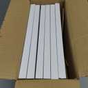 HappyHapi 8x10 Picture Frame Set of 6, 8x10 White Picture Frame Display Pictures 5x7 with Mat or 8x10 Without Mat. Wall Hanging Photo Frame or Tabletop Display Gallery Frame (White)