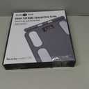 RunStar Digital Bathroom Scale for Body Weight, Body Fat, BMI 28 Measurements, Innovative 8-Electrode Smart Scales FSA&HSA Eligible with Voice Prompt Function High Accurate Bluetooth Weight Machine (12"/300mm, Grey)