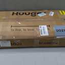 Huuger Folding Desk for Small Spaces, 23.6 Inch Foldable Computer Table, 16.5"D x 23.6"W