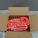 Christmas Decorations Indoor Home Decor - 3 LED 8.5 Inches Marquee Light Up JOY Letters Lights Sign, Battery Operated Christmas Signs for Mantel Home Bar Party Bedroom Wall Fireplace Xmas Decor, Red