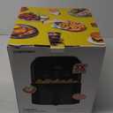 Chefman RJ38-ZF-6T TurboFry Touch 6 Qt Air Fryer w/ Digital Display and Shake Reminder - Black