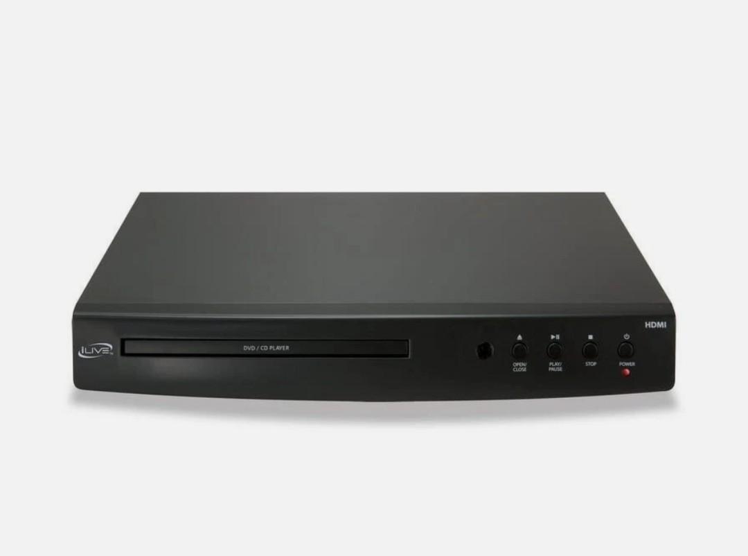 iLive DVD Player with HDMI Conversion, DH300BI, Black