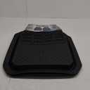 Armor All Custom Accessories Smart Fit Black Rubber Deep Tray Floor Mat 2 Pack