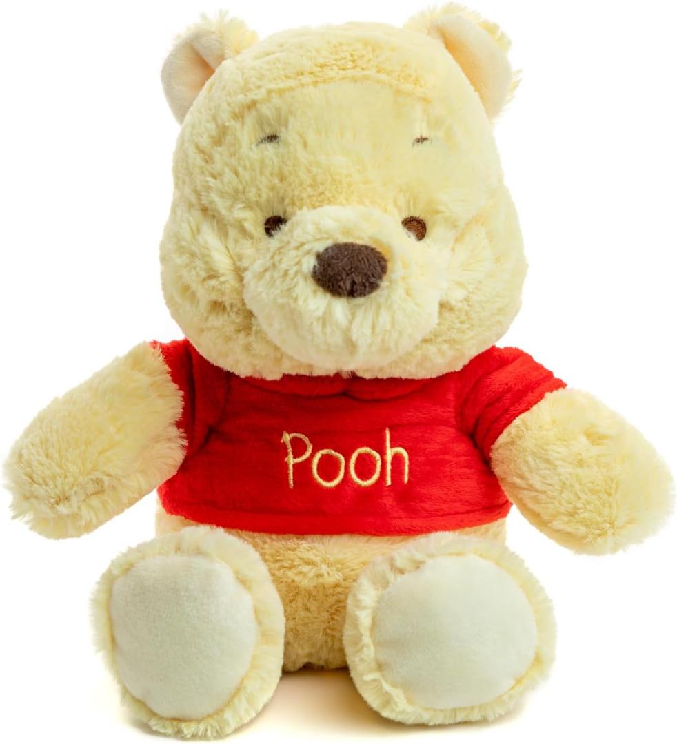 Kids Preferred Disney Baby Winnie the Pooh and Friends Stuffed Animal with Jingle and Crinkle, Pooh 12